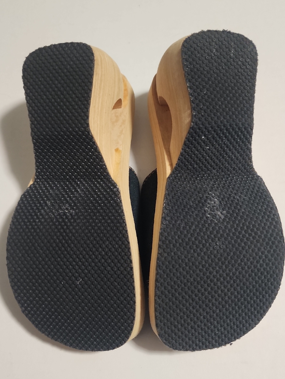 Skechers Denim Slide Mules in Dark Blue with Buckle - Picture 9 of 12